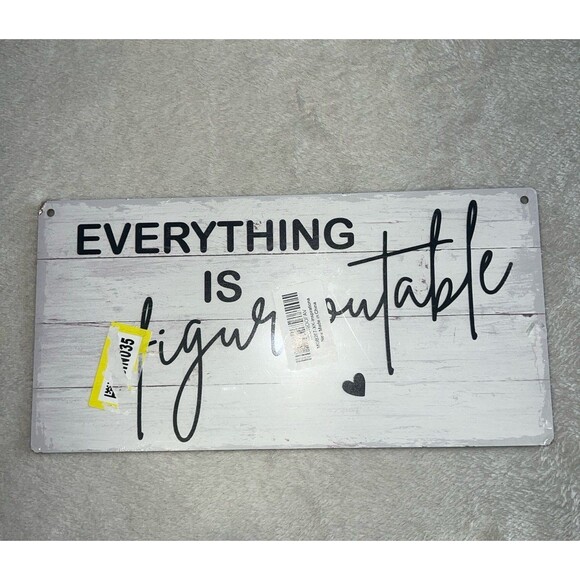 11.5x6 inspirational plaque - still in original packaging - Picture 1 of 4